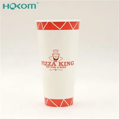 Hokom Factory Custom Logo Single Wall Paper Cup pre studený nápoj